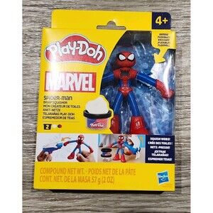 Play-Doh Marvel Spider-Man Web Out Whip Squisher Set F7390, Ages 4+ (2024)